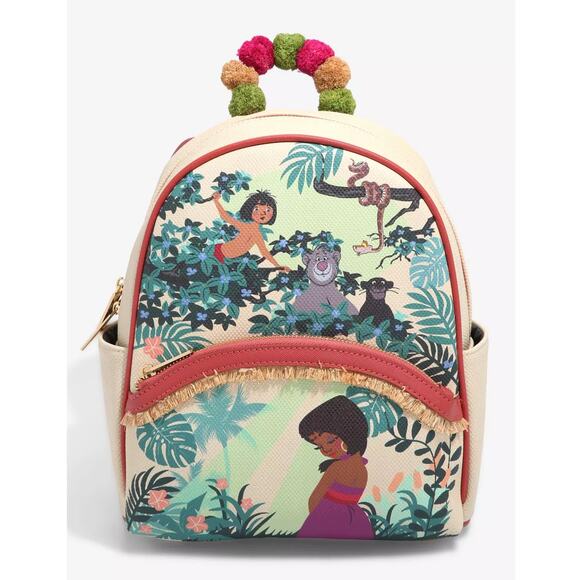 Danielle Nicole Disney The Jungle Book Mowgli & Shanti Mini Backpack NWT